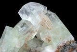 Zoned Apophyllite Crystals With Stilbite - India #72081-2